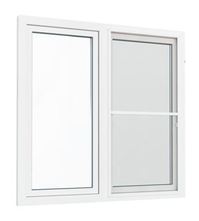 Окно ПВХ 1450 x 1415 двухкамерное - EXPROF Practica
 Нахабино