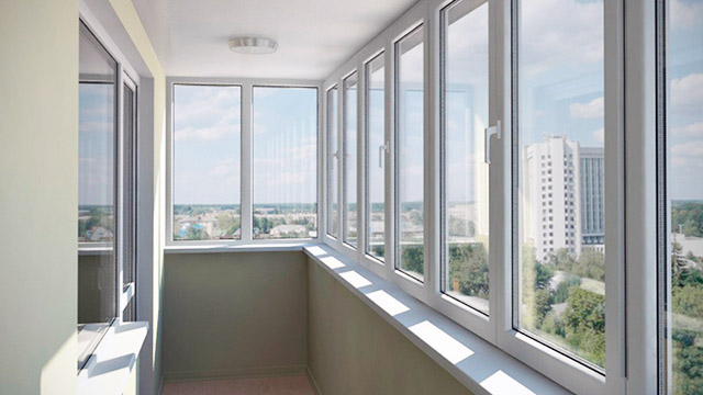 Пластиковые окна на балконы и лоджии с установкой Нахабино