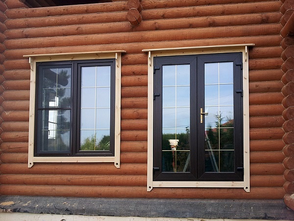 Установка пластиковых окон в деревянном доме Нахабино