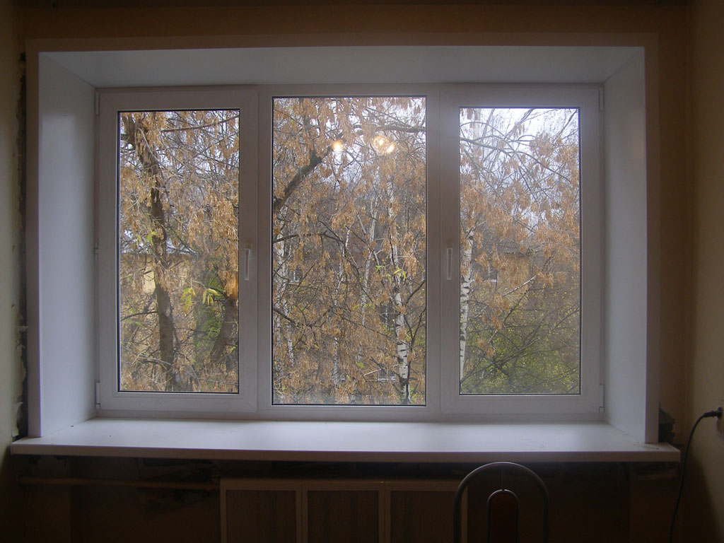 Готовые пластиковые окна для дачи и дома Нахабино